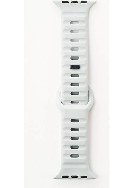 Apple Watch Gs Dt Pro T500 Ultra 2 3 4 5 6 7 8 Se Uyumlu 42 44 45MM Special Spor Kordon Kayış Beyaz