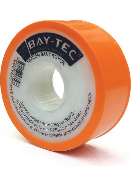 BAY-TEC TEFLON BAND 8M X 12mm