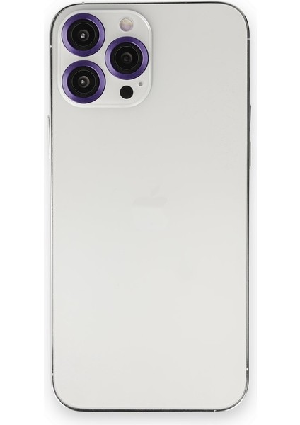 iPhone 14 Pro Max Kamera Lens Koruyucu - Derin Mor