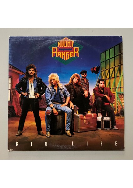 Night Ranger Big Life Lp Plak (1987 Dönem Avrupa Baskı)