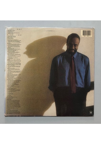 Grover Washington, Jr Strawberry Moon Lp Plak (1987 Dönem Avrupa Baskı)