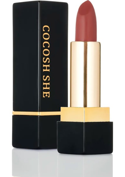 Silk Velvet Lipstick Ruj 01 Rust, Nemlendirici Etki, Yoğun Pigmentasyon, Kadifemsi Dudaklar fiyatları