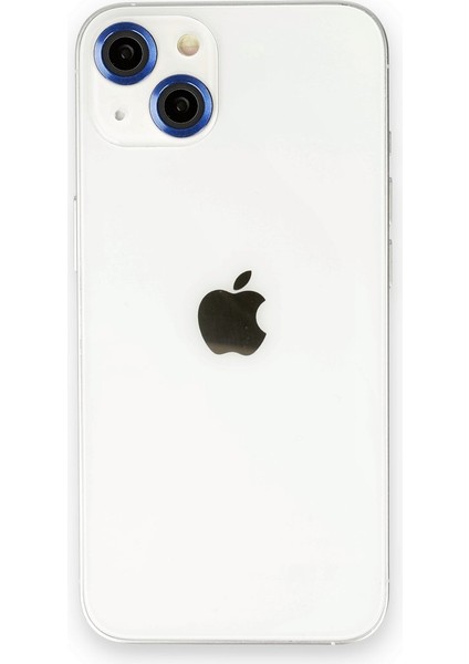 Apple iPhone 14 Plus Kamera Safir Lens Koruyucu - Lacivert