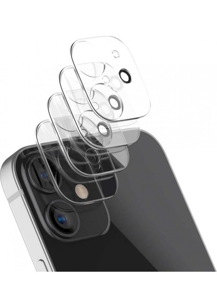 Apple iPhone 12 Pro Max Kamera Lens Koruma Cam