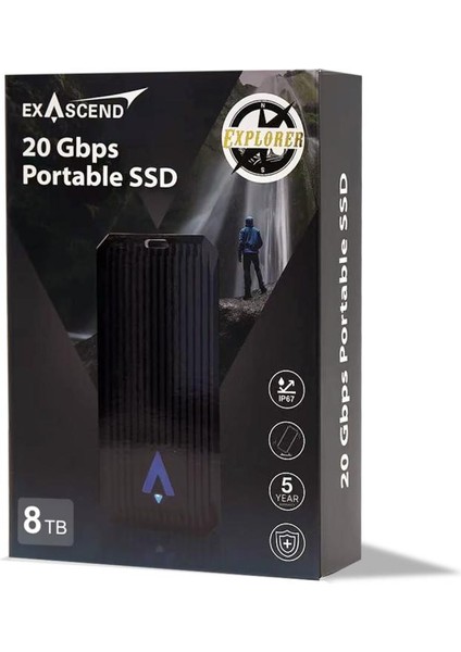 8tb Explorer Serisi Taşınabilir SSD