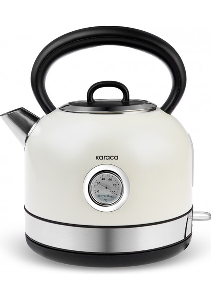 Retro 2202 Su Isıtıcısı Kettle Krem 2200W