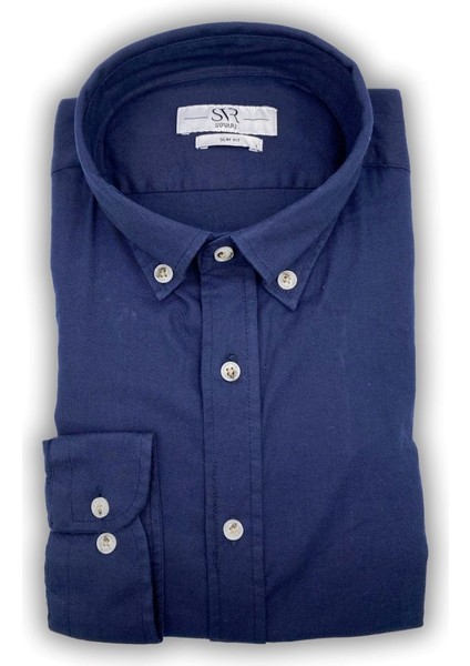 Gabardin Esnek Kumaş Spor Gömlek