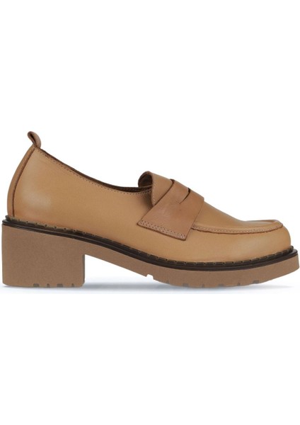 Vizon Deri Kadın Loafer 01WZ4404