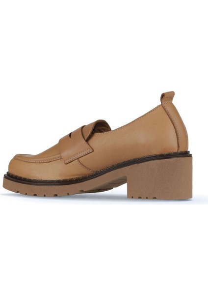 Vizon Deri Kadın Loafer 01WZ4404