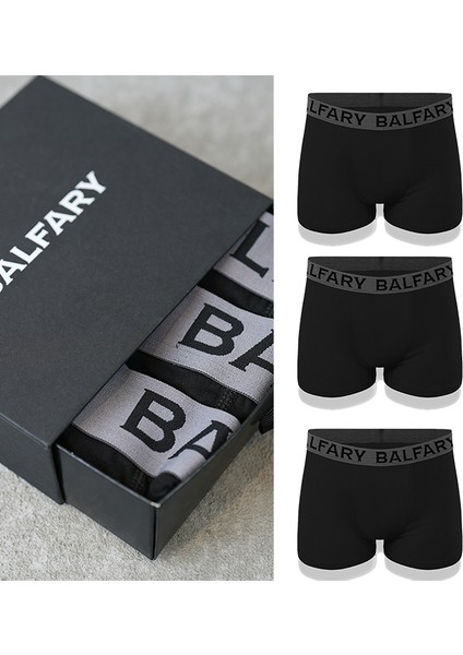 Modal Erkek Boxer 3 Adet Boxer Yumuşak Dokulu