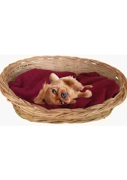 Çanakkale Biga El Yapımı Hasır Sepet Kedi / Köpek Yatağı 45 cm modelleri