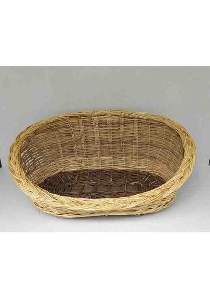 Çanakkale Biga El Yapımı Hasır Sepet Kedi / Köpek Yatağı 45 cm fırsatları