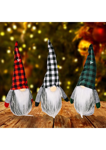 Gnome Noel Süsü 2’li Set, Noel Baba Gnome Dekorasyon Seti indirimleri