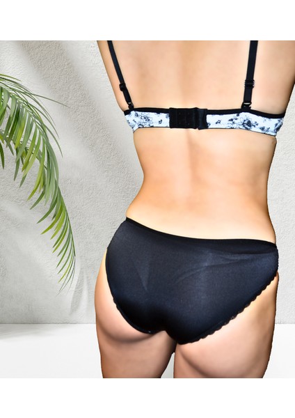 Micro Desenli Basic Iç Çamaşırı Takımı modelleri