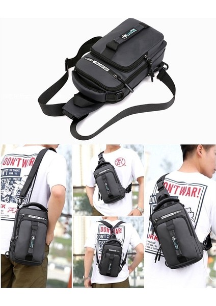 Erkek Su Geçirmez Gündelik Göğüs Çantası Messenger Askısı (Yurt Dışından) modelleri