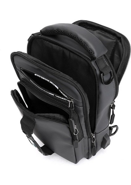 Erkek Su Geçirmez Gündelik Göğüs Çantası Messenger Askısı (Yurt Dışından) fırsatları