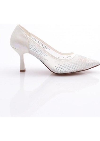 K264 Kadin Sivri Burun Topuklu Ayakkabi