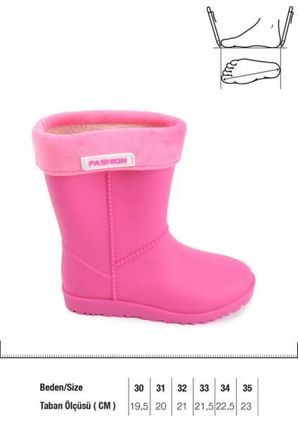 Kışlık Kız Çocuk Yağmur Çizme fiyatları