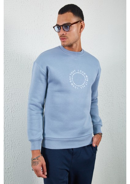 Baskılı Basic Sweat