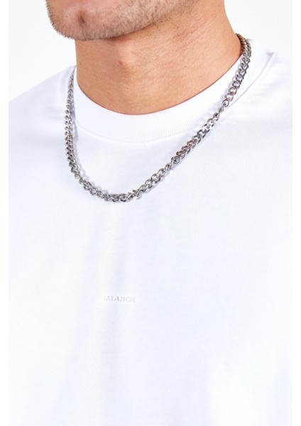 Beyaz Oversize Erkek T-Shirt fırsatları