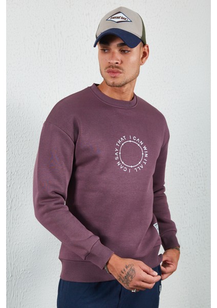 Baskılı Basic Sweat