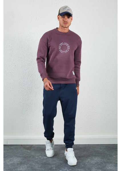 Baskılı Basic Sweat