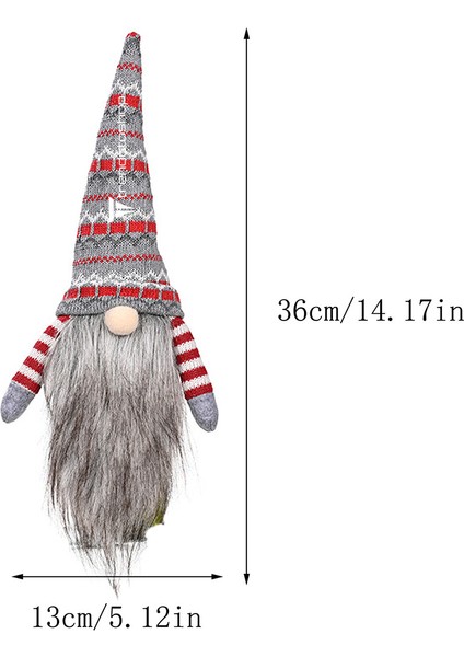 4’lü Gnome Neol Dekorasyon Seti Sevimli Peluş Noel Baba Gnome Set indirimleri
