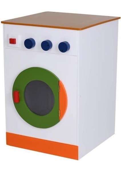 Ahşap Lüks Çamaşır Makinesi