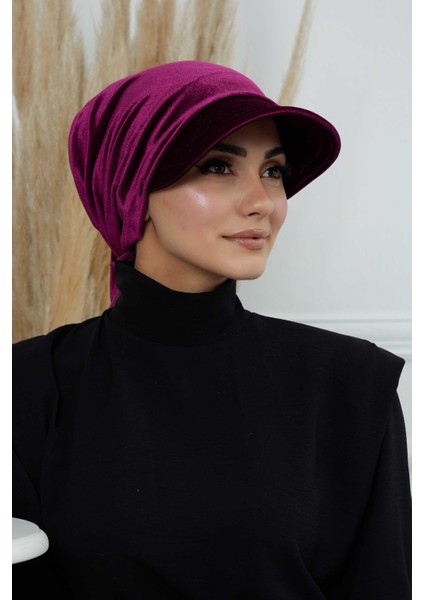 Siperlikli Kadife Bandana Bone,B-71K modelleri