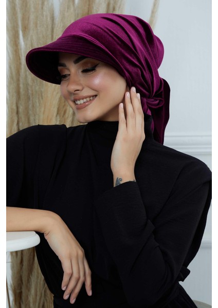 Siperlikli Kadife Bandana Bone,B-71K indirimleri
