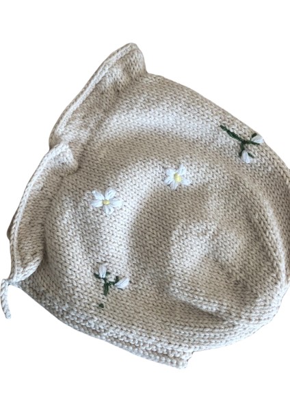 El Örgüsü Kız Bebek Çocuk Bere