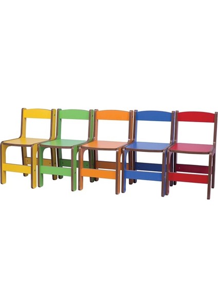 Anaokulu Için Ahşap Mdf Sandalye