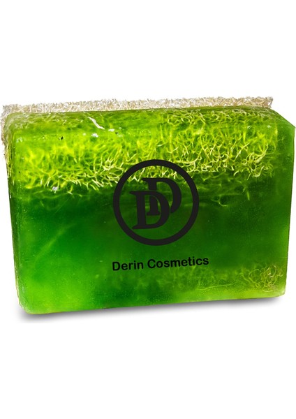 Derin Cosmetics Doğal Kabak Lifli Aloe Vera Sabunu 135 gr