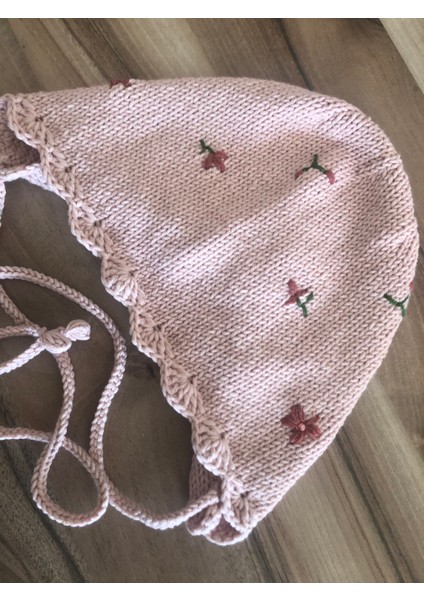 El Örgüsü Kız Bebek Çocuk Bere modelleri