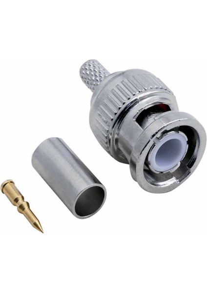 Bnc Fiş Erkek Sıkmalı Konnektör Rg 58 Tip (81)