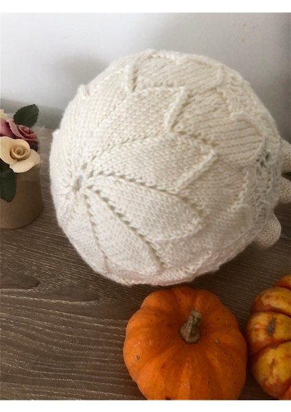 El Örgüsü Beyaz Kız Bebek Çocuk Bere modelleri