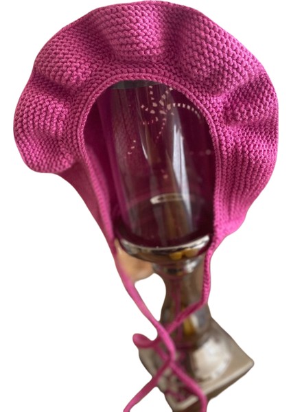 El Örgüsü Pembe Kız Bebek Çocuk Bere fırsatları