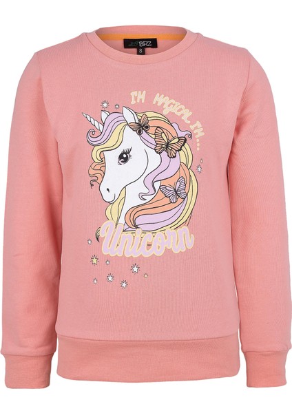 Brz Kids Kız Çocuk Unicorn Baskılı Eşofman Takım