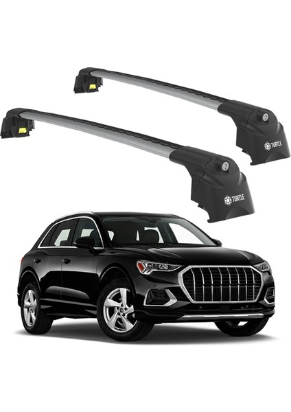 Audi Q3 (F3) 2019-2023 Turtle Air2 Ara Atkı Gri