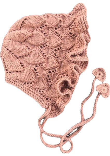 El Örgüsü Kız Çocuk Pembe Bere fiyatları