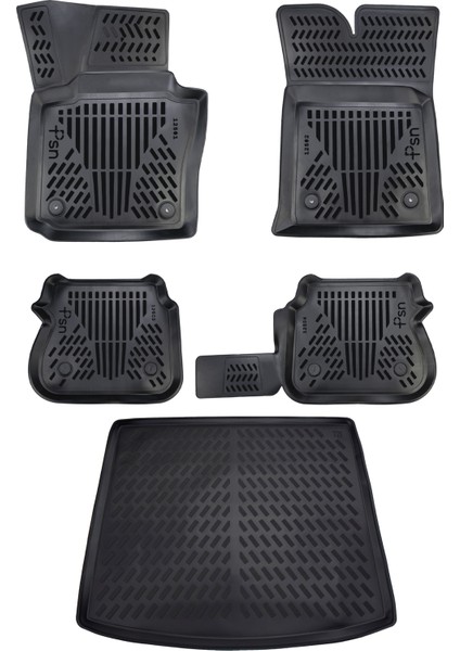 Volkswagen Caddy (2010-2020) Ile Uyumlu - Psn Araca Özel Paspas ve Bagaj Havuzu fiyatları