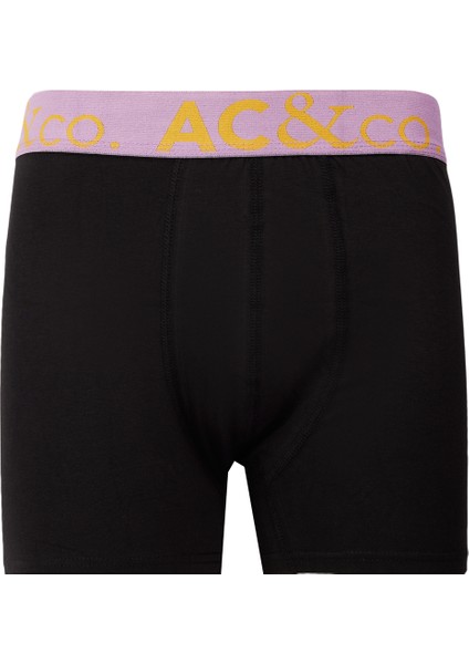 AC&Co / Altınyıldız Classics Erkek Karışık Pamuklu Esnek Desenli 3'lü Boxer Paketi