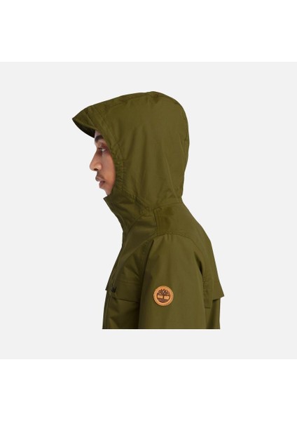 Water Resistant Shell Full-Zip Hoodie Erkek Ceket