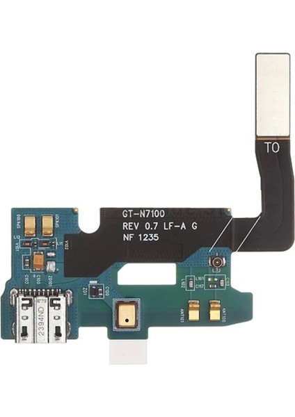 Samsung Galaxy Note 2 N7100 Uyumlu Şarj Soketli Mikrofon Bordu GT-N7100 GT-N7105