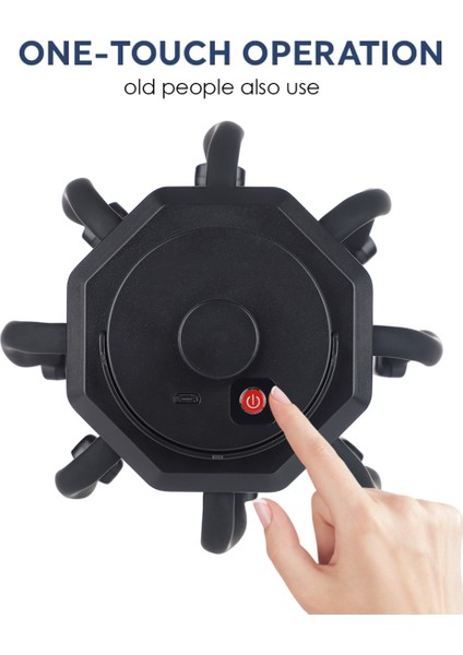 Elektrikli Şarjlı Ahtapot Terapötik Baş Ekllem Masaj Aleti Kafa Masajı indirimleri