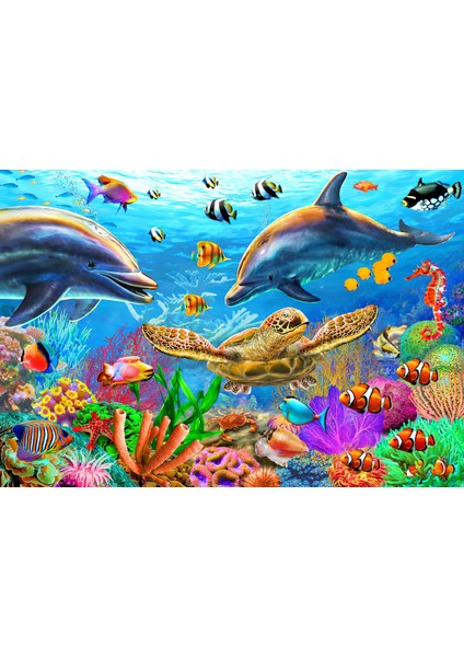 1000 Parça Kağıt Beyaz Kart Puzzle (Yurt Dışından)