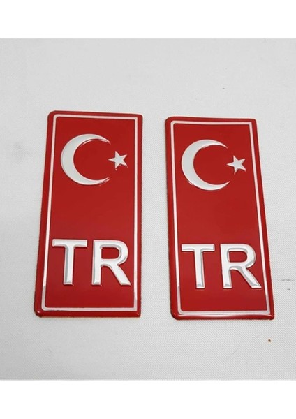 Kcx-Tr Plaka Stıcker 2'li