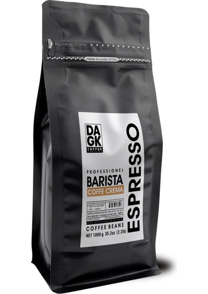 Barista Caffe Crema Espresso Çekirdek Kahve 1000 gr