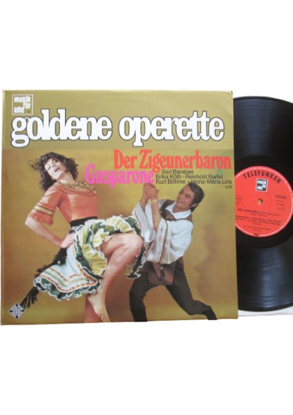 Goldene Operette Der Zigeunerbaron Gasparone Nm Telefunken Stereo