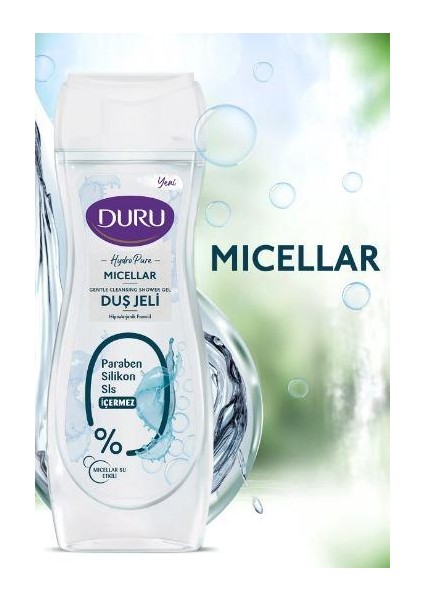 Hydro Pure Micellar Duş Jeli 3x450 Ml fiyatları